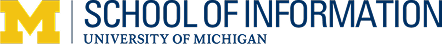 School of Information, University of Michigan logo